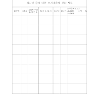 감사인조치내용자료 감사인조치내용자료